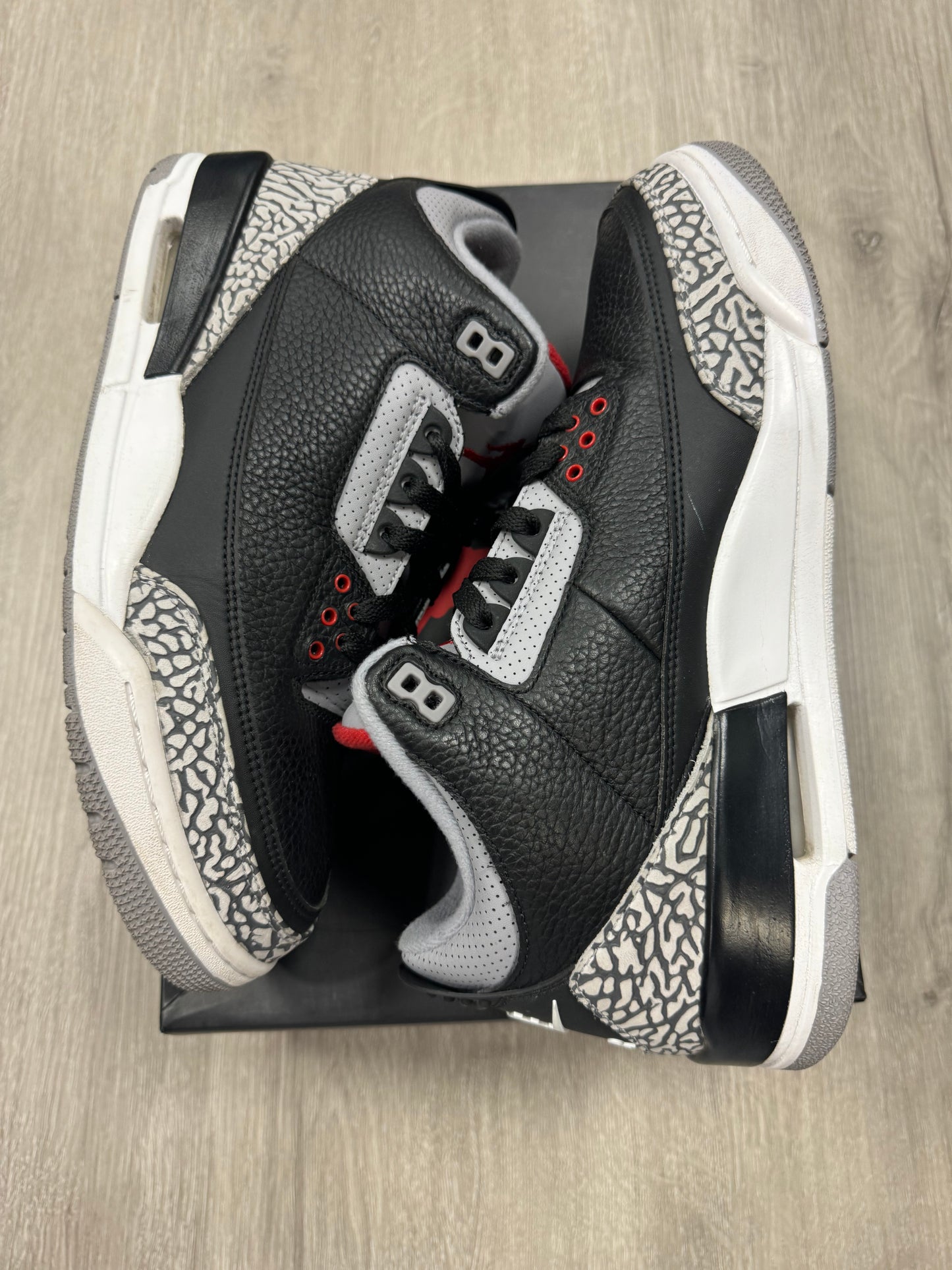 Jordan 3 Black Cement Sz 10.5 (Preowned)