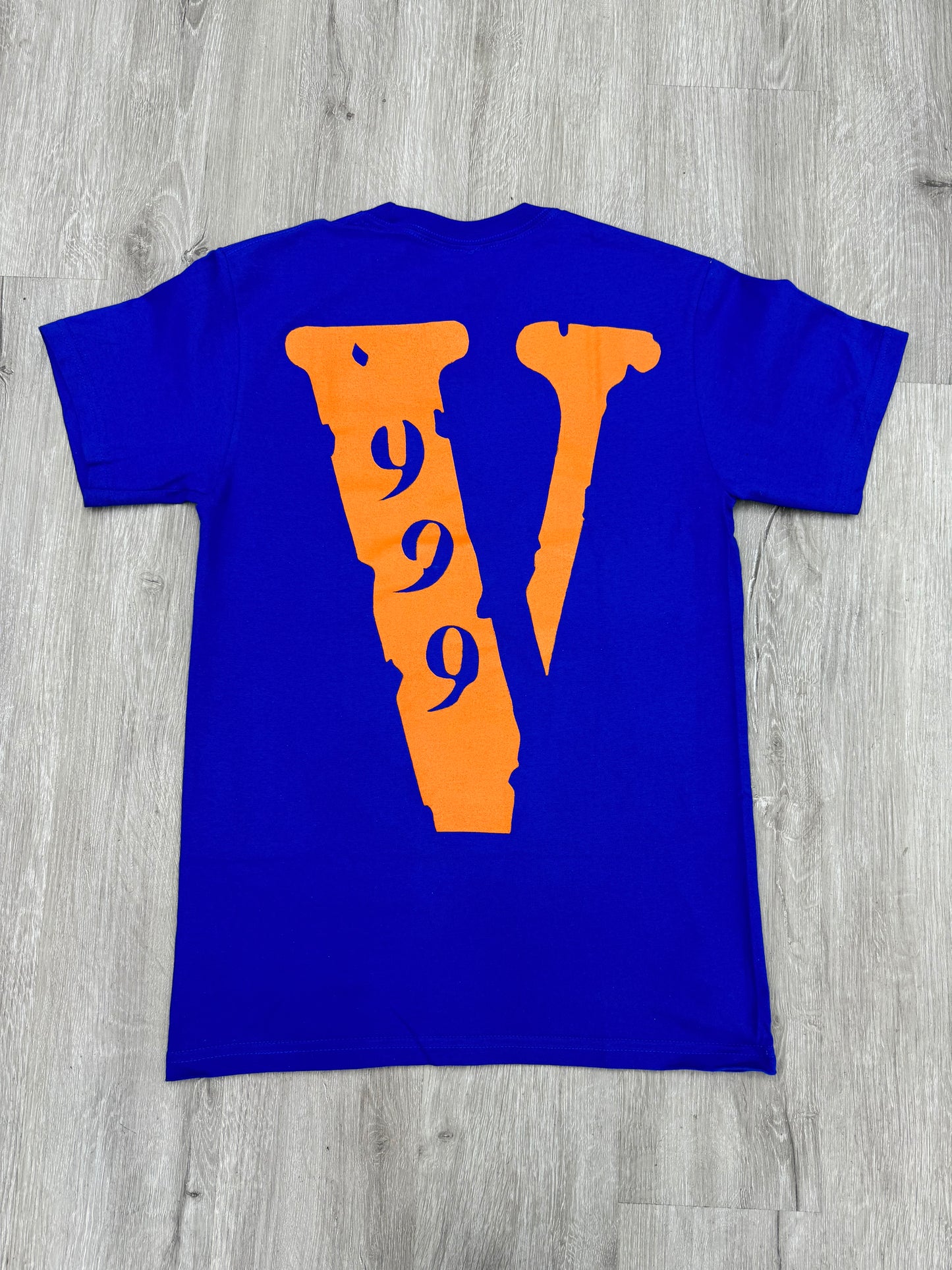 Vlone X Juice Wrld 999 Blue Tee Sz Large