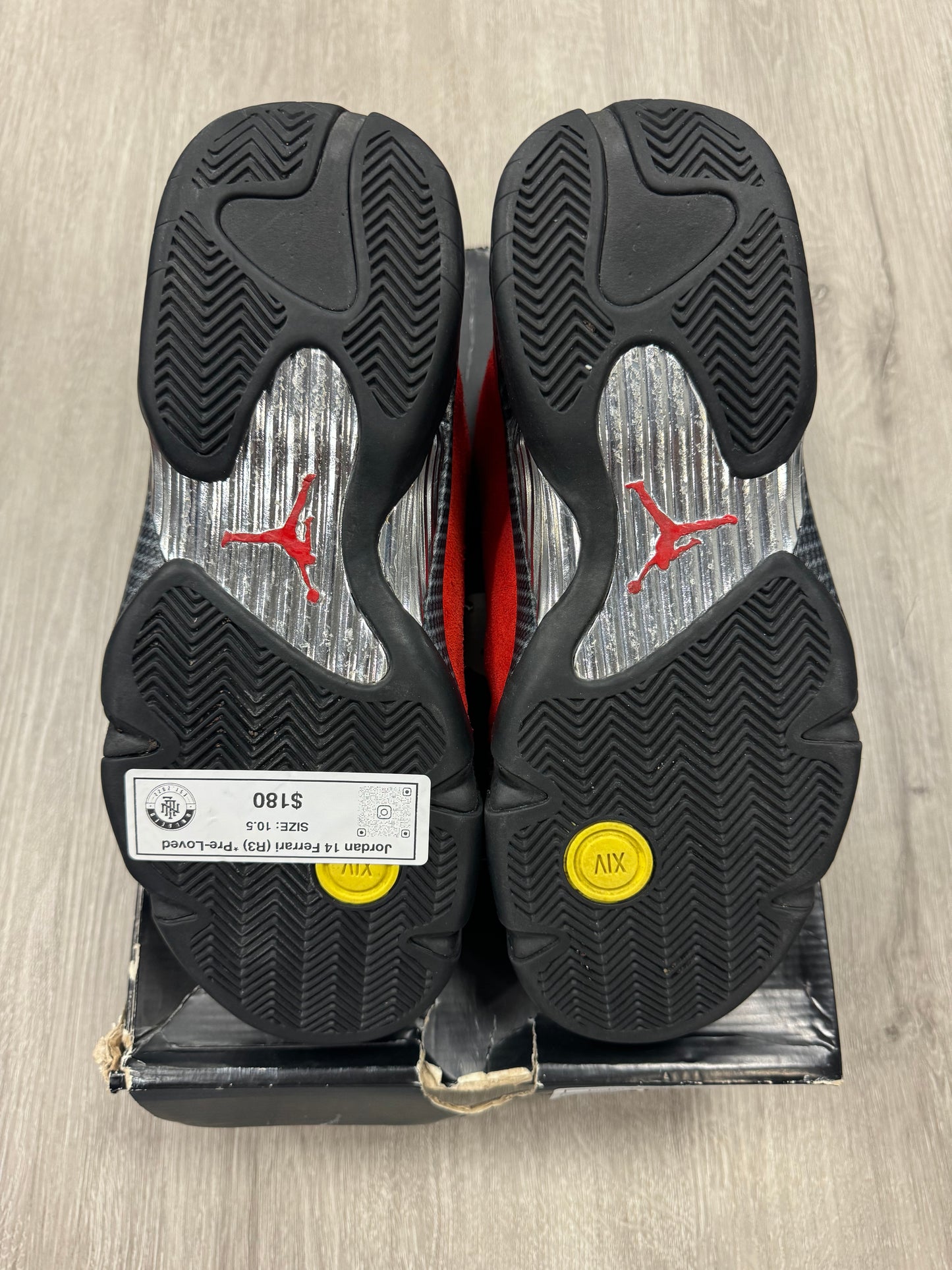 Jordan 14 Ferrari Sz 10.5 (Preowned)