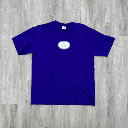 Supreme Experientia Tee Purple Sz XL (Preowned)