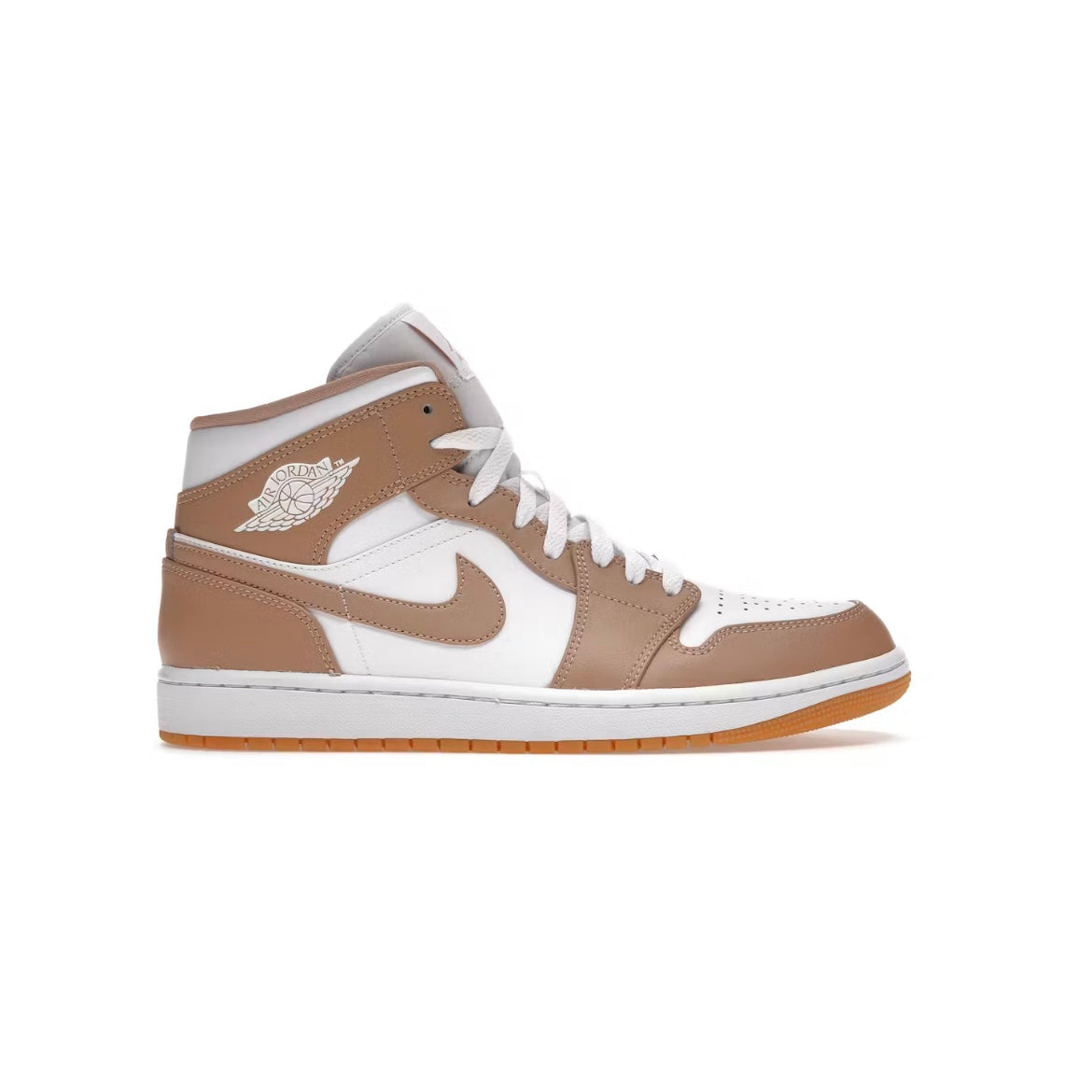 Jordan 1 Mid Tan Gum Sz 12 (DS)