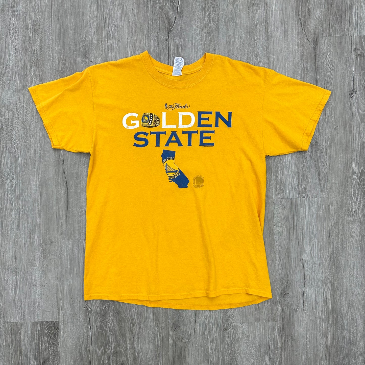 Golden State Warriors Finals Tee Sz L (Preowned)