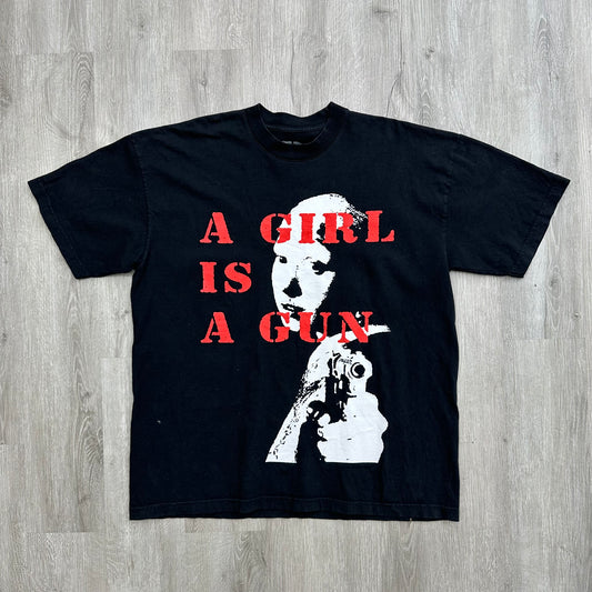 A Girl Is A Gun Tee Sz XL (Preowned)
