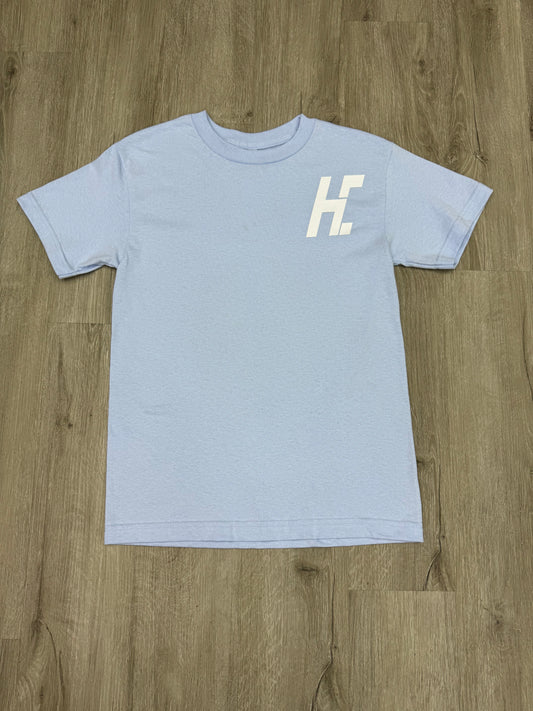 Heat Check Tee Sky Blue/White