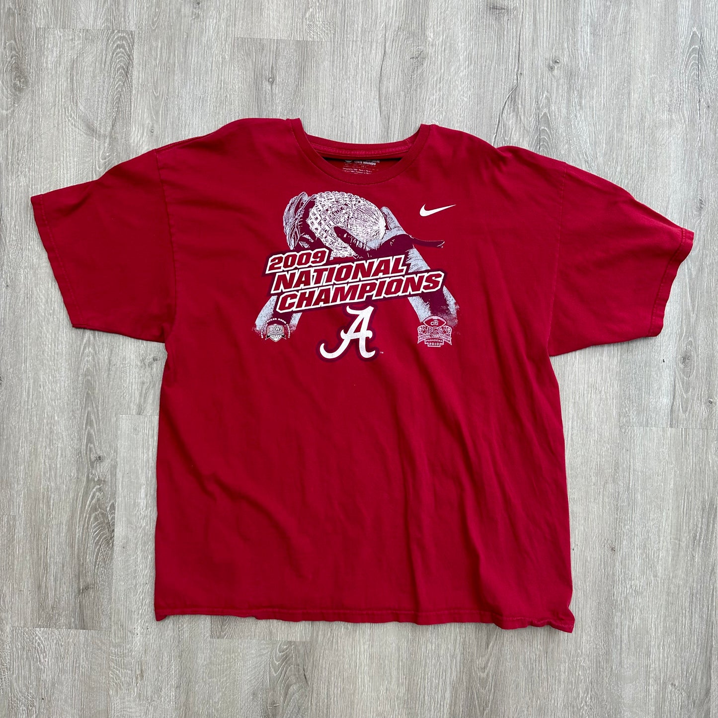 2009 Alabama National Champions Tee Sz XXL (Vintage)