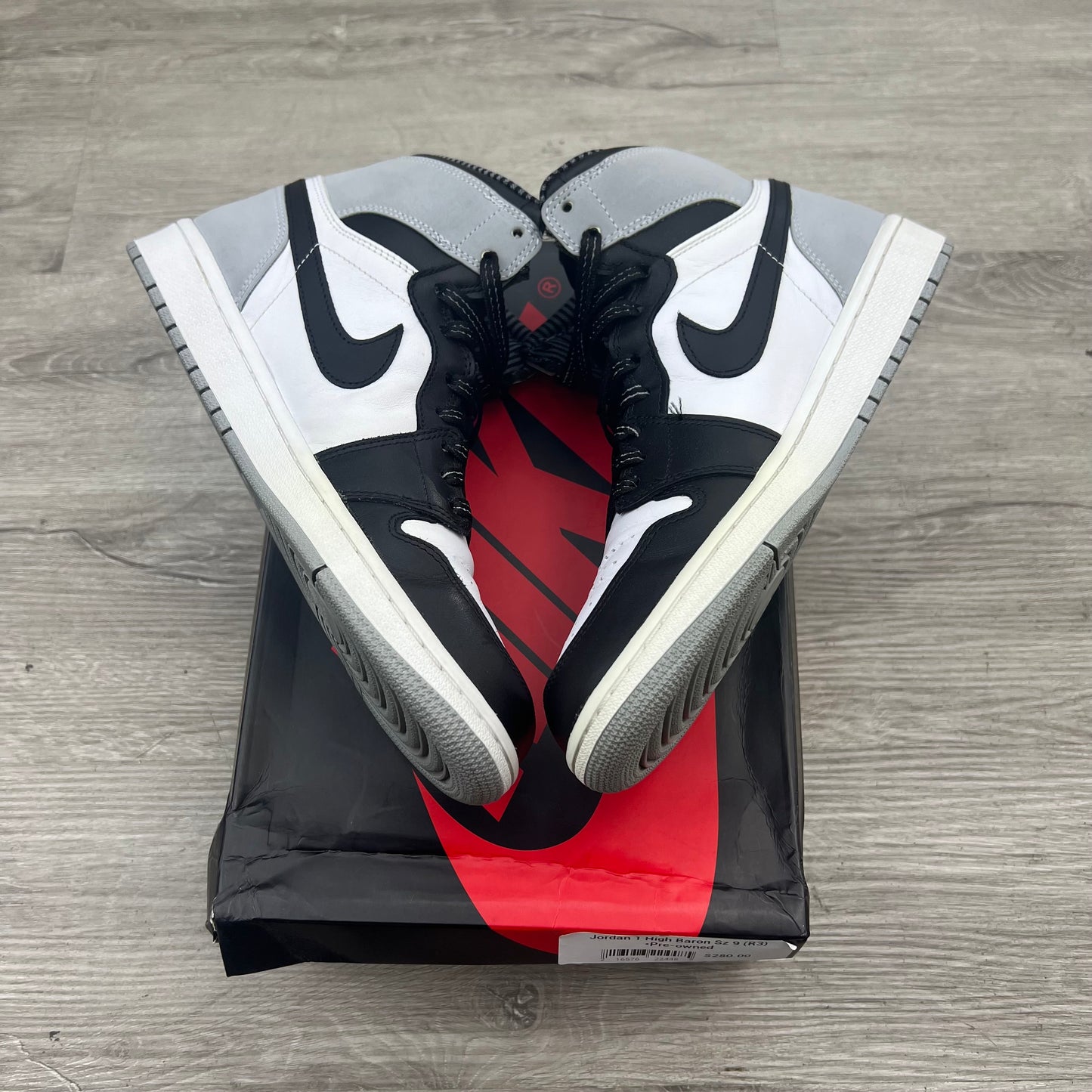 Jordan 1 High Baron Sz 9 (Preowned)