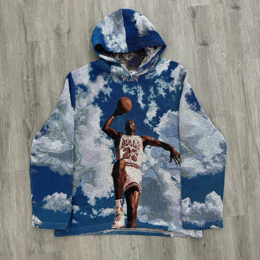 Knitted Michael Jordan Hoodie