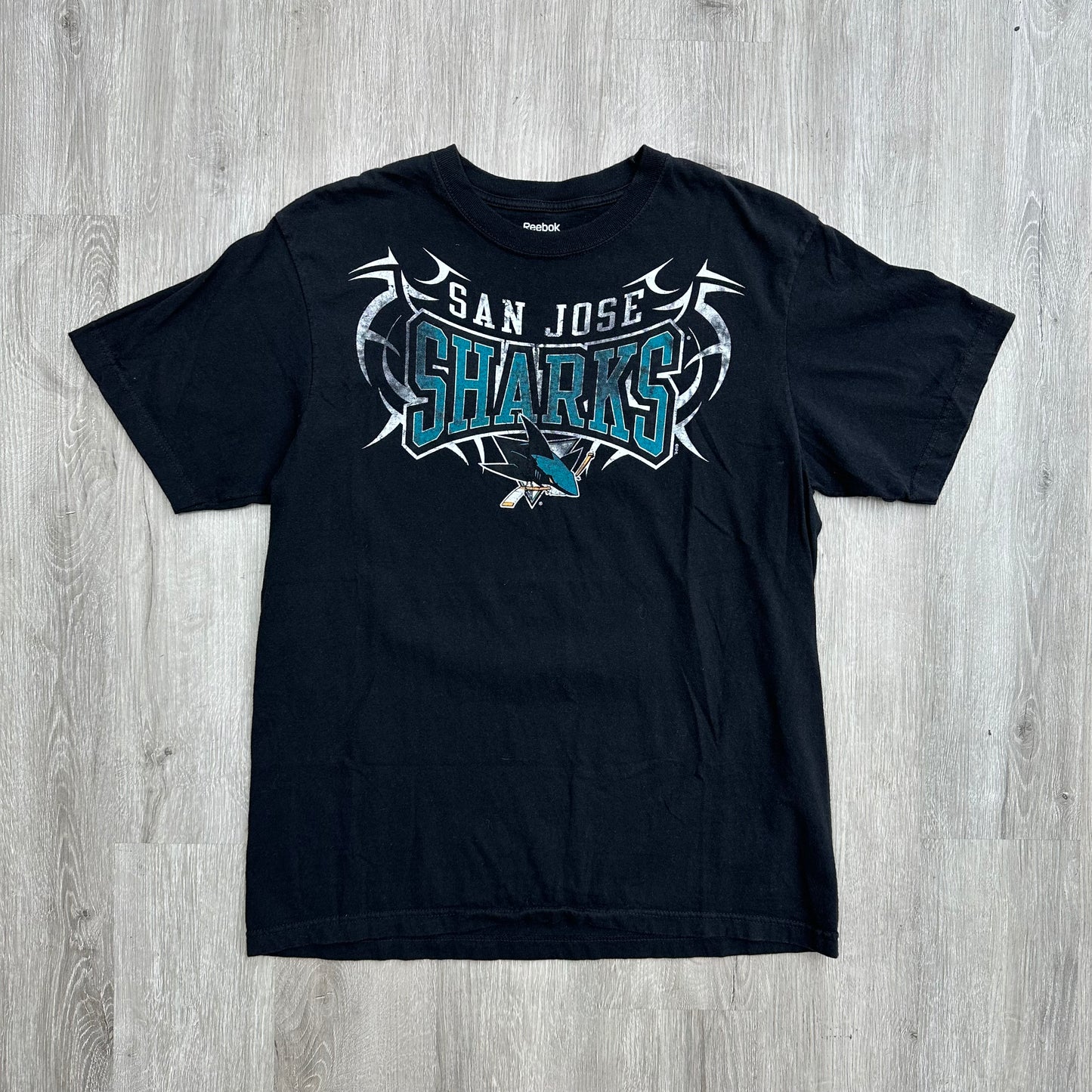 Reebok San Jose Sharks Tee Sz XL (Vintage)