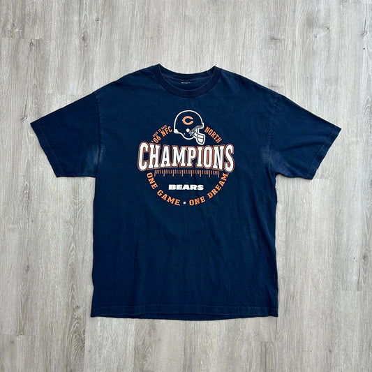 Chicago Bears ‘06 Division Champs Tee Sz XL (Vintage)