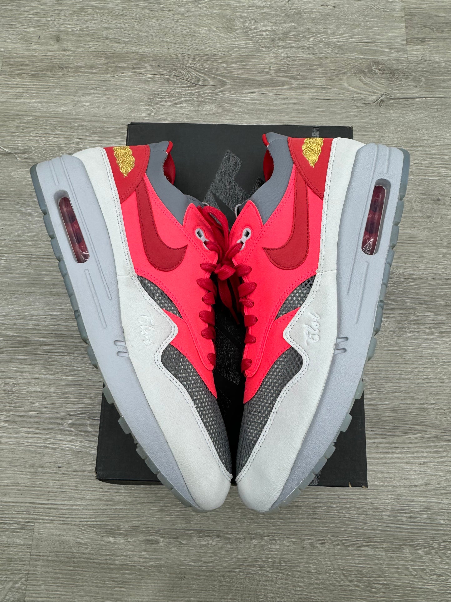 Nike Air Max 1 Clot Solar Red Sz 12 (Preowned)