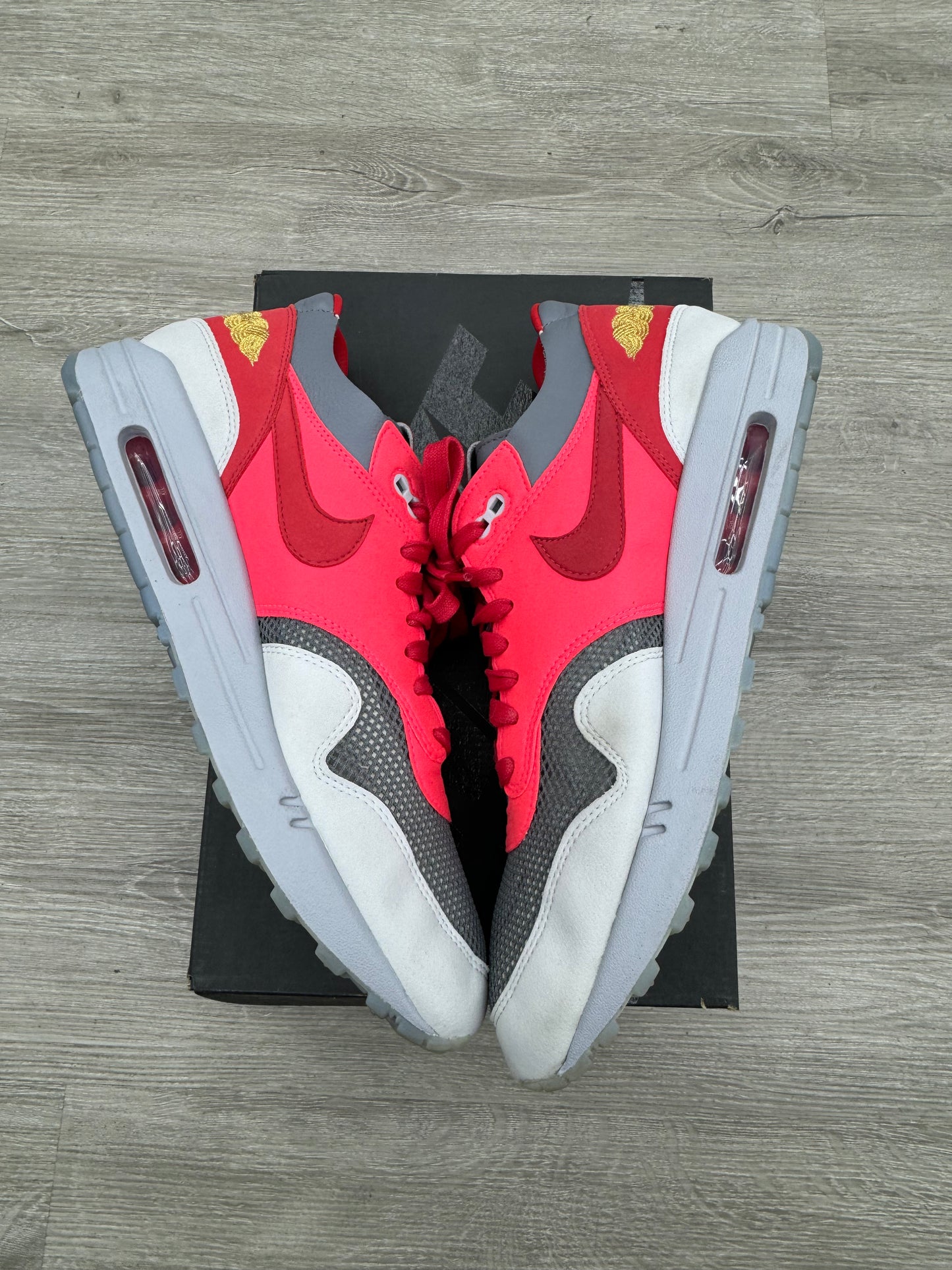 Nike Air Max 1 Clot Solar Red Sz 12 (Preowned)